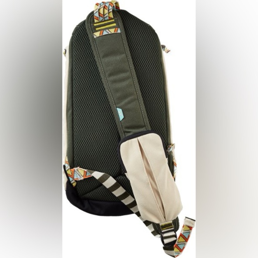 Chaco Radlands Sling BackPack daypack - Tan and sage green with Aztec print - Picture 4 of 8